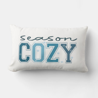 Cojín Lumbar Tis the Season to Be Freezin, Funny Winter Quote