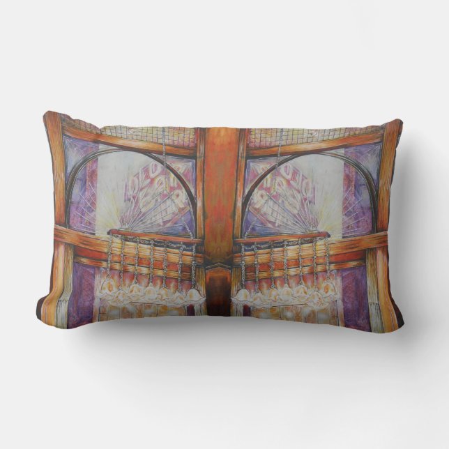 Cojín Lumbar Todos Somos Meses Volando A La Misma Luz. (Anverso)