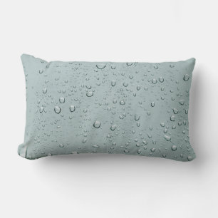 Cojín Lumbar Toma de macro gotas de agua