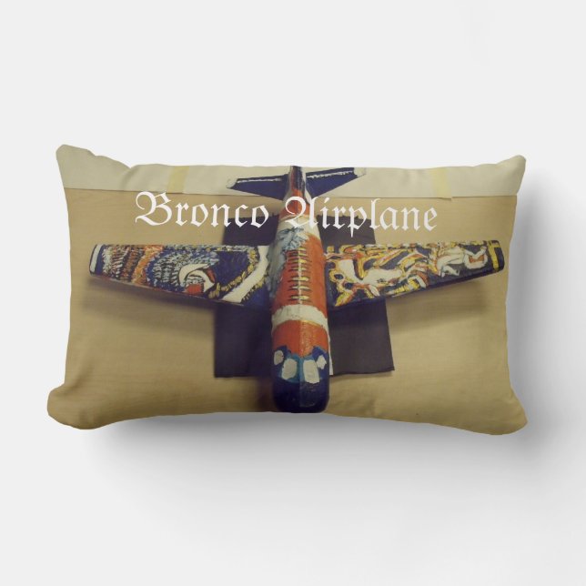 Cojín Lumbar Tome el avión de aire de Filght (Anverso)