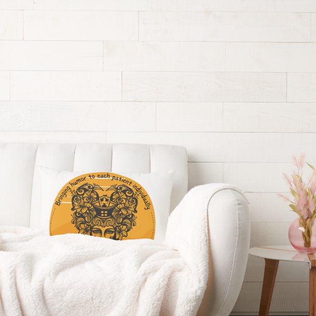 Cojín Lumbar Traer humor a cada paciente individualmente (Sofá)