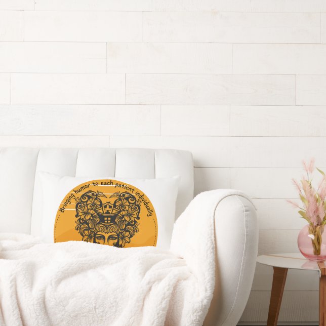 Cojín Lumbar Traer humor a cada paciente individualmente - Enfe (Sofá)