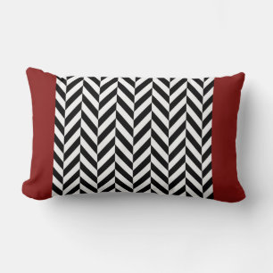 Cojín Lumbar Trazo de hueso de arenisca rojo Pillow reversible