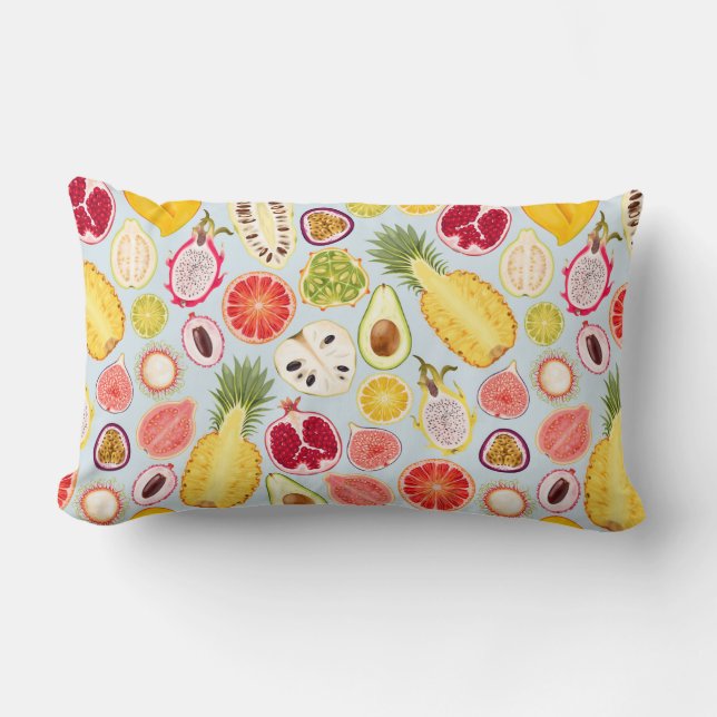 Cojín Lumbar Tropical Fruit Lumbar Pillow (Anverso)
