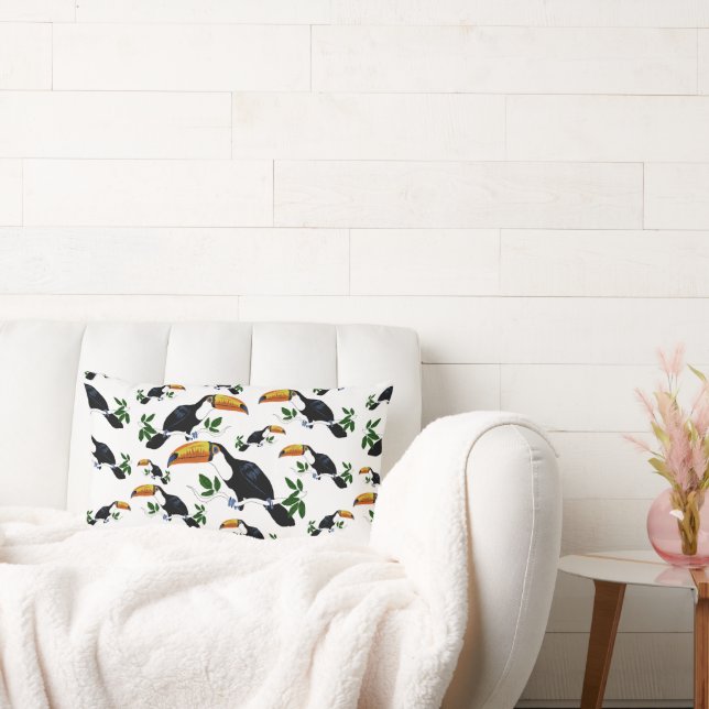 Cojín Lumbar Tropical Toucans - Playful Jungle (Sofá)