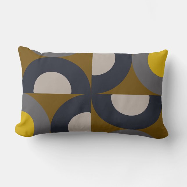 Cojín Lumbar Truco moderno de barro bronce de mediados del sigl (Anverso)