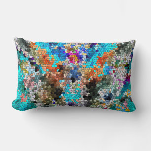 Cojín Lumbar TTEQOTGCubismINV AZUL SGDRKDP