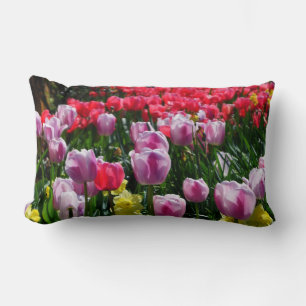 Cojín Lumbar Tulipanes y Daffodils