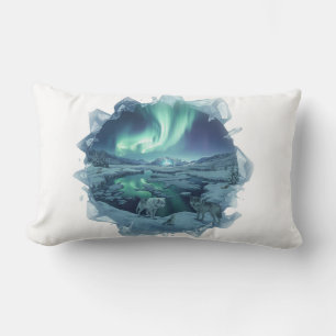 Cojín Lumbar Tundra Aurora Cristalina