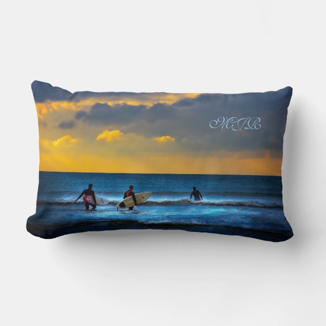 Cojín Lumbar Última Surf Del Día (Anverso)