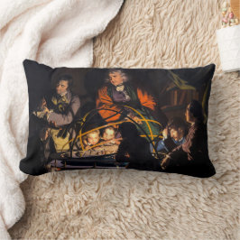 Cojín Lumbar Un filósofo dando lecciones sobre el sistema solar