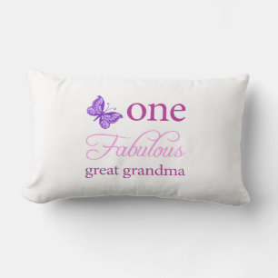 Cojín Lumbar Una Fabulosa Abuela Grande