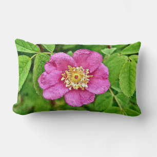 Cojín Lumbar Una Rosa Salvaje