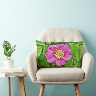 Cojín Lumbar Una Rosa Silvestre