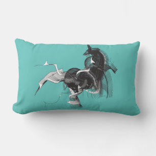 Cojín Lumbar Unicornio digital
