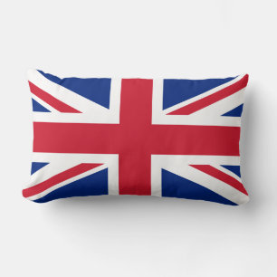 Cojín Lumbar Unión Británica Patriótica Bandera Jack Lumbar Cus