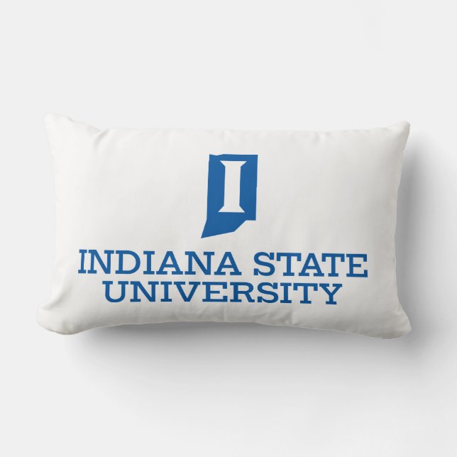 Cojín Lumbar Universidad Estatal de Indiana (Anverso)