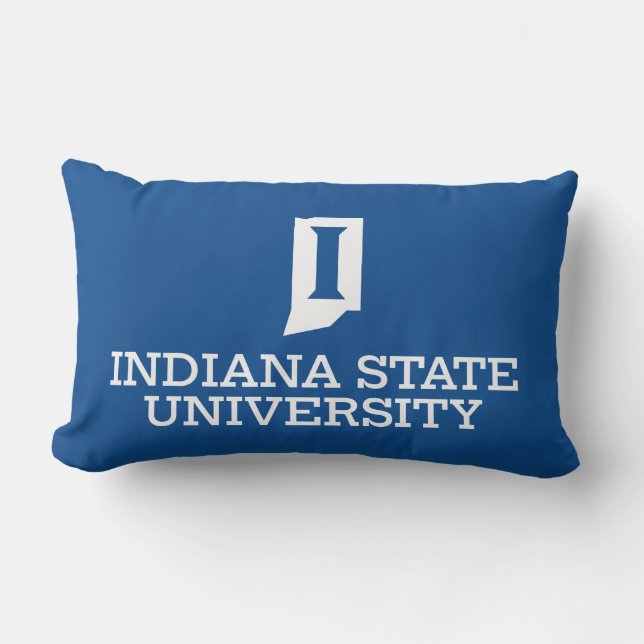 Cojín Lumbar Universidad Estatal de Indiana (Anverso)