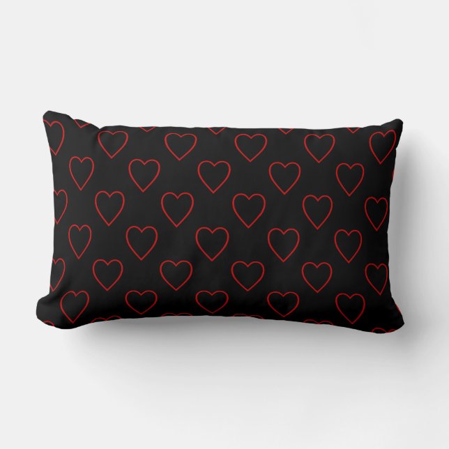 Cojín Lumbar Valentine Hearts Pillow (Anverso)