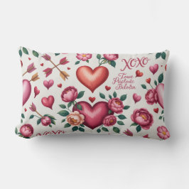 Cojín Lumbar Valentine’s Day Throw Pillow Collection | Romantic