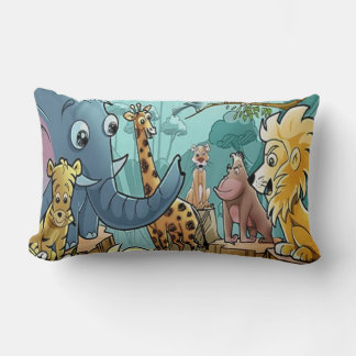 Cojín Lumbar Vamos al zoológico - Pillow