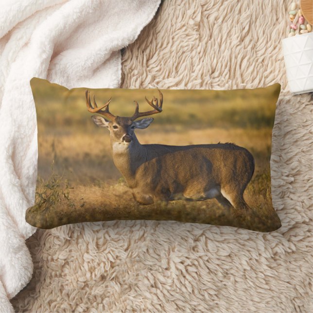 Cojín Lumbar Venado de cola blanca | Texas del Sur (Manta)