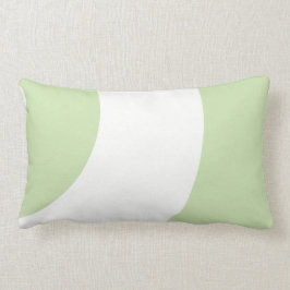 Cojín Lumbar Verde y blanco magnífico