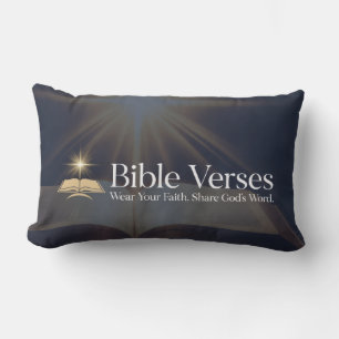 Cojín Lumbar Versículos de la Biblia Wear Your Faith Biblia Abi