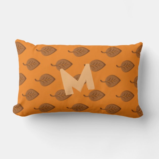 Cojín Lumbar Vibe de temporada de vacaciones de oro (Anverso)