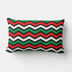 Cojín Lumbar Vibrant Zigzag Pillow