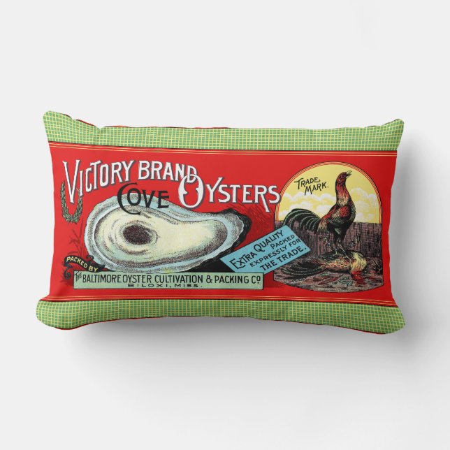 Cojín Lumbar Victoria Oysters Lumbar Pillow (Anverso)