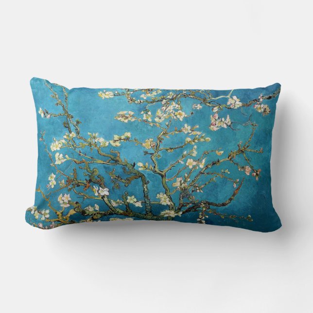 Cojín Lumbar Vincent van Gogh, Almendro en Flor (Anverso)