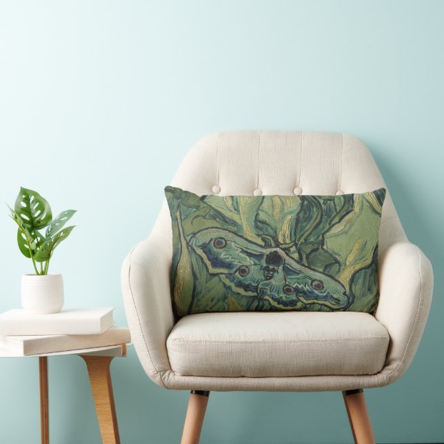 Cojín Lumbar Vincent van Gogh - Great Peacock Moth (Silla)