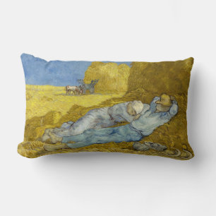 Cojín Lumbar Vincent Van Gogh - Mediodía, Descanso del trabajo