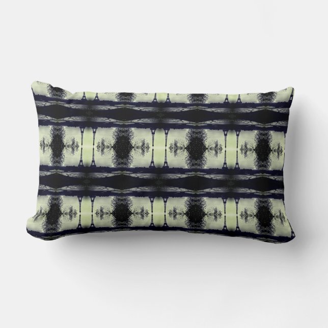 Cojín Lumbar Viñeta Francia París Torre Eiffel atardecer Pil (Anverso)