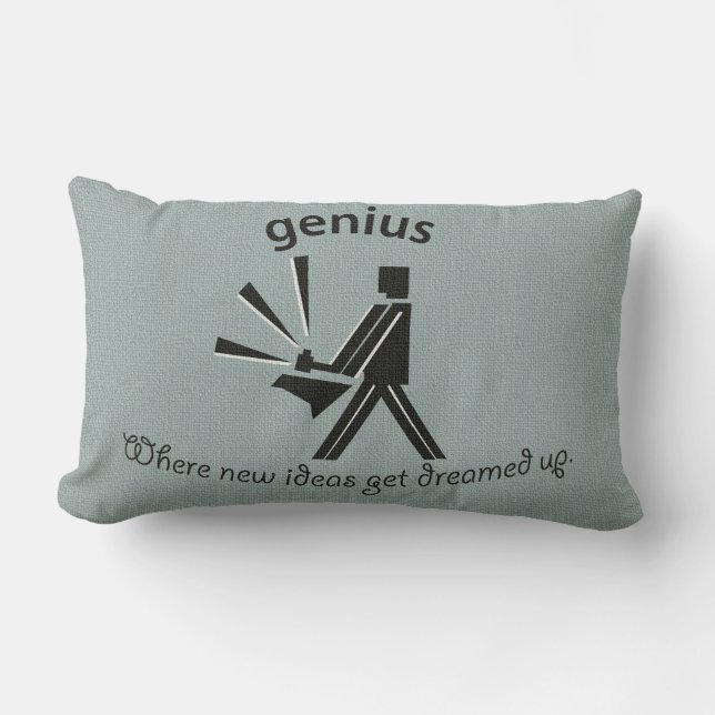 Cojín Lumbar Vintage Genius Lumbar Pillow (Anverso)