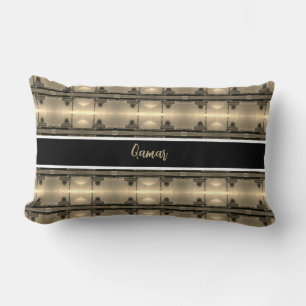 Cojín Lumbar Vintage Iraq Bagdad Mezquita Buniya