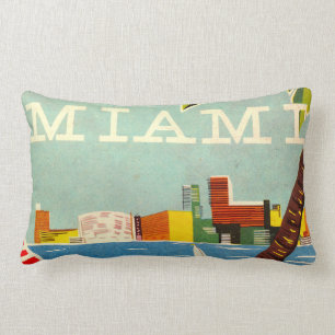 Cojín Lumbar Vintage Miami Lumbar Pillow