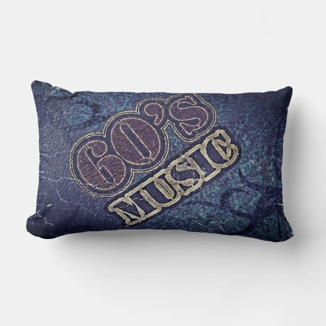 Cojín Lumbar Vintage Music 60 (Anverso)