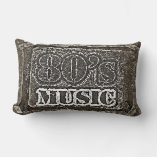 Cojín Lumbar Vintage Music 80