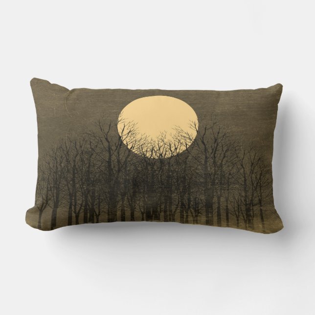 Cojín Lumbar Vintage Sunset Pillow (Anverso)