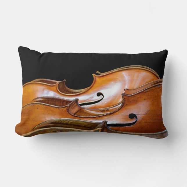 Cojín Lumbar Violonchelos (Anverso)