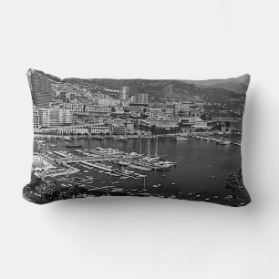 Cojín Lumbar Vista general de Mónaco Montecarlo