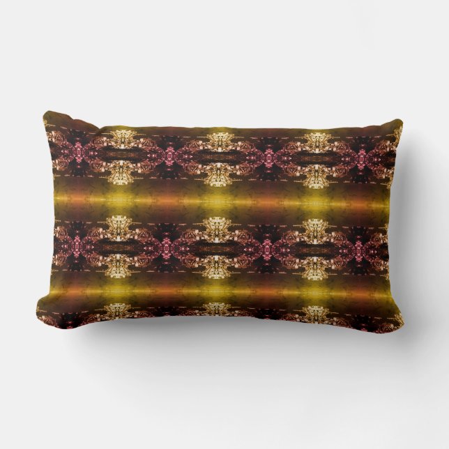 Cojín Lumbar Vista general del puerto del Principado de Mónaco  (Anverso)