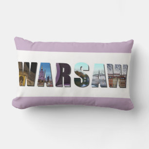 Cojín Lumbar Vistas de Varsovia Polonia