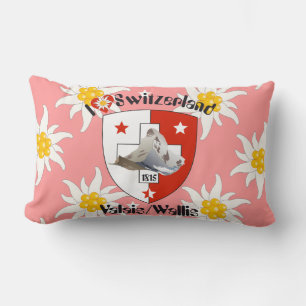 Cojín Lumbar Wallis Valais Schweiz Suisse Kissen