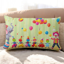 Cojín Lumbar Whimsical Balloon Fiesta Cushion