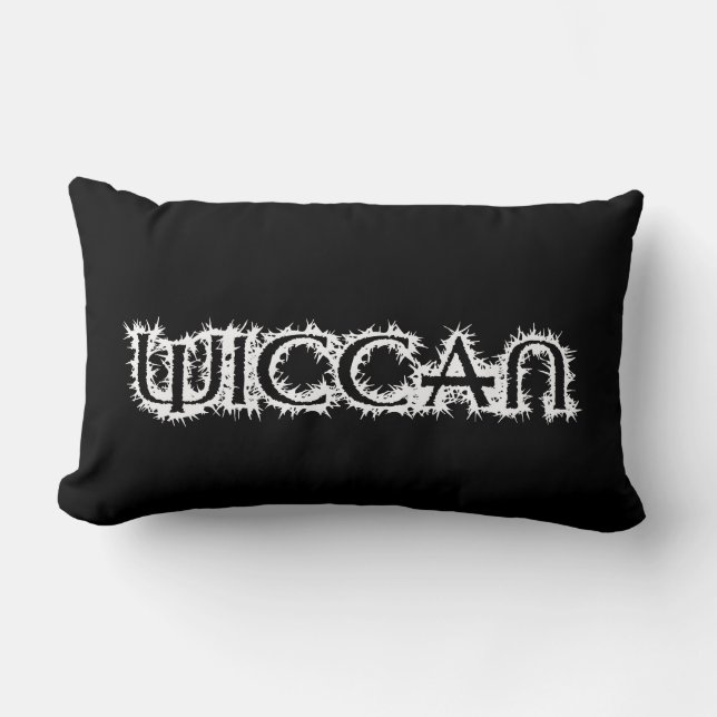Cojín Lumbar Wiccan (Anverso)