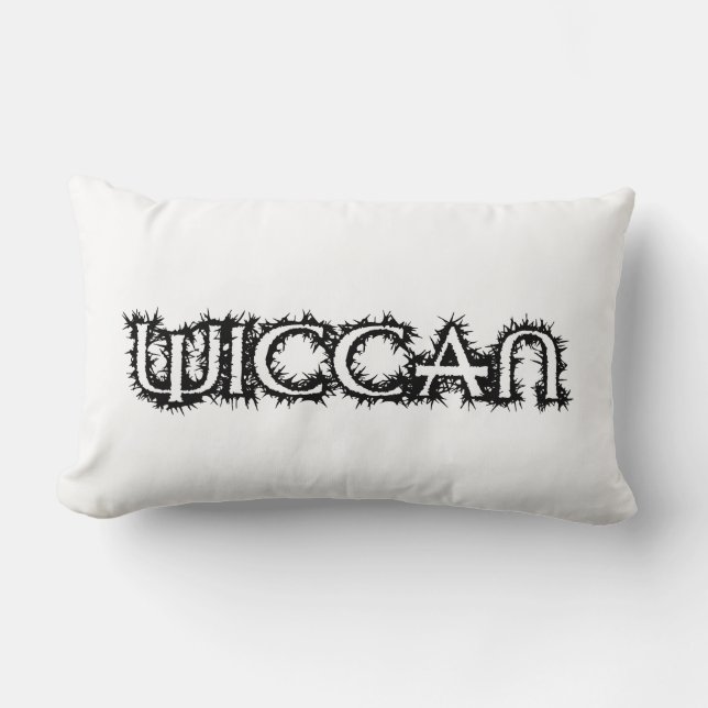 Cojín Lumbar Wiccan (Anverso)