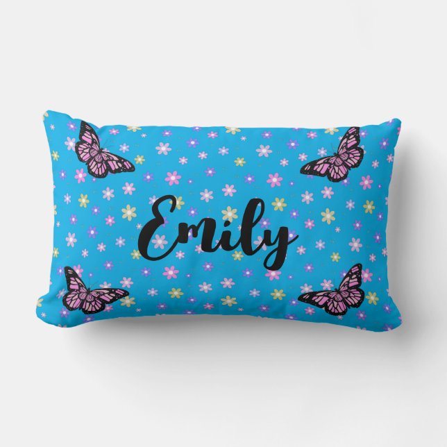 Cojín Lumbar Wild flower blooming (Anverso)